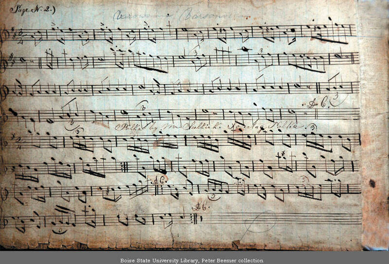 item thumbnail for Peter Beemer Music Manuscript | Click to go to collection